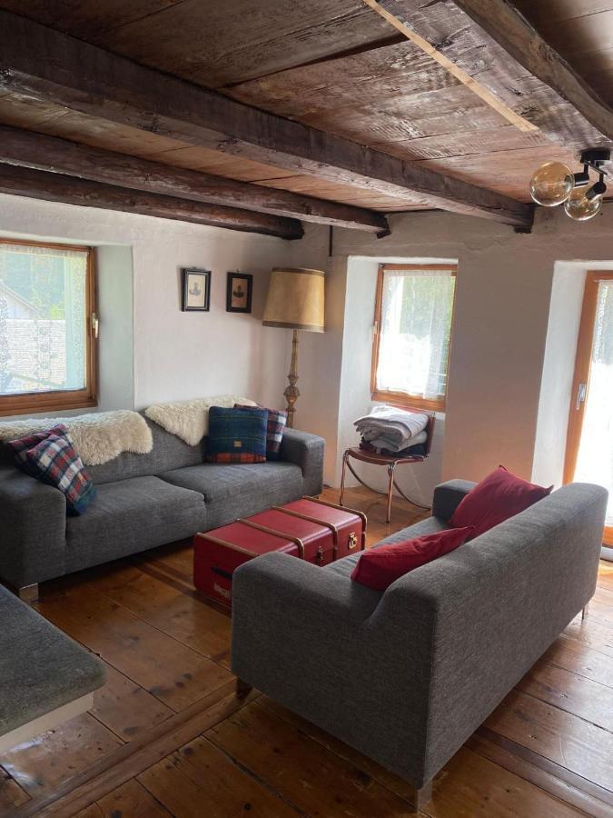 Appartement Casa Sonnenberg à Bosco/Gurin Extérieur photo